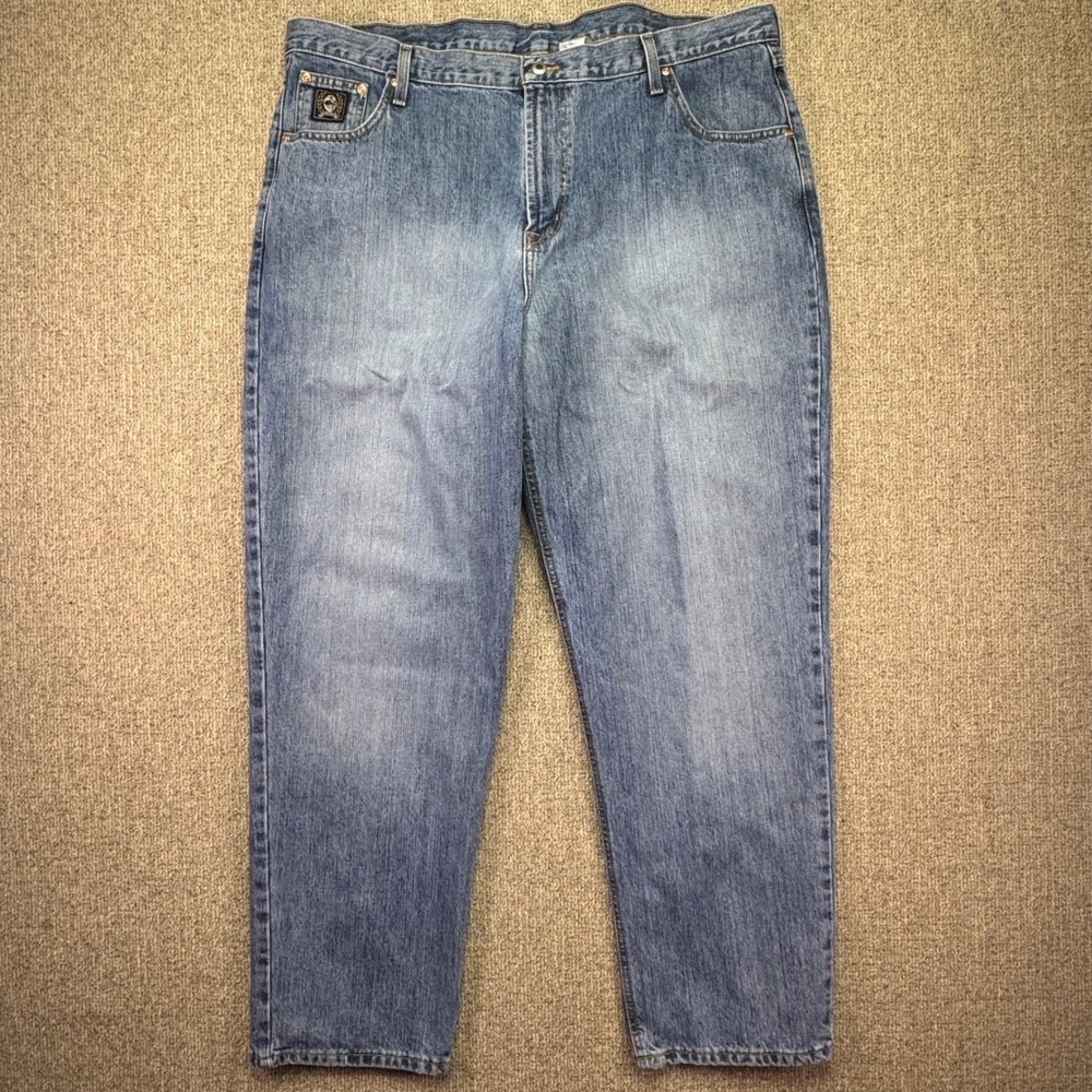 Cinch Men's Jeans 42x32 Relaxed Fit Medium Wash Cotton Western Denim Workwear